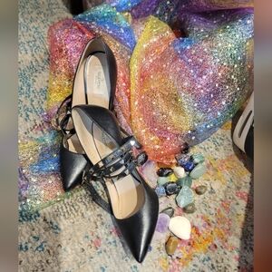 Black Valentino Heel